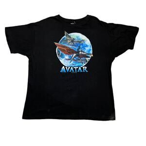 Avatar The Way of the Water Tulkun Ride movie promo tee 2XL